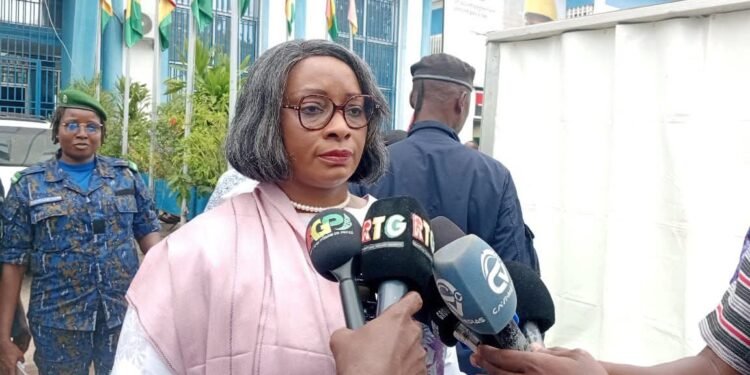 DGE: Madame Camara Djenabou Touré, directrice générale des élections: « Aucun candidat n&rsquo;a été empêché de faire la campagne . »
