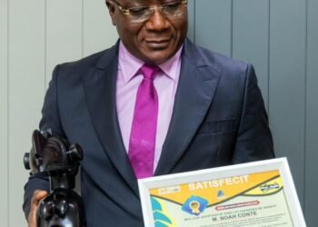 NOAH Conté, PDG du groupe Benna, sacré meilleur investisseur dans le secteur du granite.