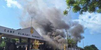 Conakry: Incendie aux abords du Camp Samory Touré: La situation est sous contrôle rassure le BQG   