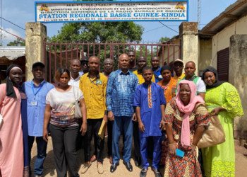  Kindia: Presse Guinnéenne; Boubacar Yacine Diallo échange avec les médias locaux