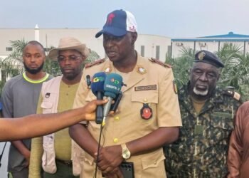 Forécariah: Le colonel Lamarana à propos de Mamadi Doumbouya  » c&rsquo;est un président visionnaire qui a de l&rsquo;avenir, qui pense à la Guinée  »   