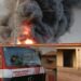 Conakry/ Kagbelin: Incendie dans une usine de fabrication de couches pour bébé