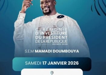 Investiture de Mamadi Doumbouya: Voici les artistes invités et leur temps de prestation 