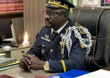 Guinée: (Décret) Général Djenaba sory camara, DG de la police nationale, élevé à l&rsquo;ordre national du colatier   