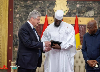 Guinée : le président de la République Mamadi Doumbouya reçoit l’émissaire d’Emmanuel Macron à Conakry