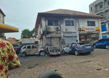 Conakry: Accident mortel à la station Shell de T5 