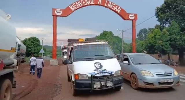 Guinée : À l’approche de la Tabaski, un gigantesque embouteillage ralentit la circulation sur l’axe Kindia–Mamou
