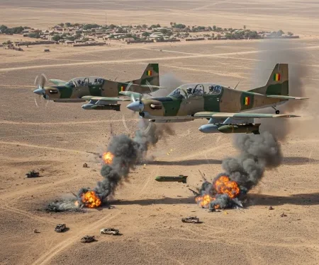 Mali : les FAMA intensifient leurs opérations antiterroristes à Gao avec des frappes ciblées
