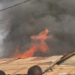 Guinée : Un incendie en cours à Wanindara, les secours mobilisés pour maîtriser les flammes