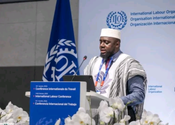 Genève : Mory Condé met en avant une hausse de 700% du réseau de fibre optique en Guinée devant la 14e Conférence internationale du Travail