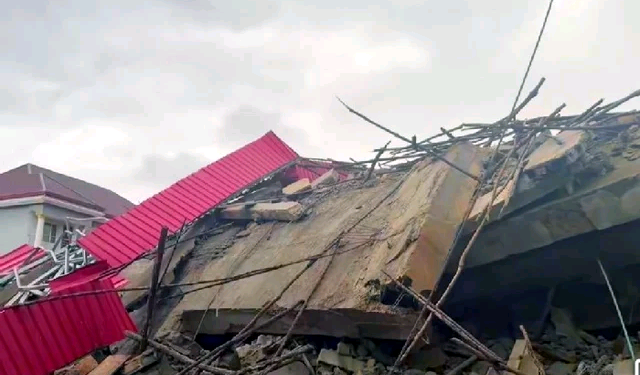 Effondrement d’un immeuble R+9 à Démoudoula : trois morts, plusieurs blessés et une enquête ouverte