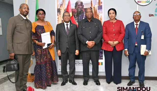 Cinq nouveaux ambassadeurs reçus par le ministre guinéen des Affaires étrangères