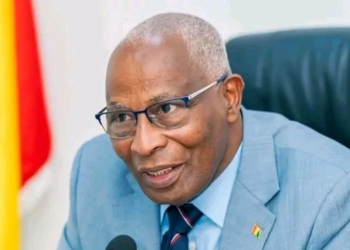 Guinée : Amadou Oury Bah reçoit le vice-président de la Banque mondiale au Palais de la Colombe