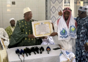Guinée : Elhadj Aboubacar Kaba élevé au rang d’ambassadeur de la paix