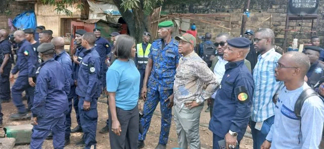Kaloum : le déguerpissement se poursuit à Tombo, des occupants dénoncent un manque d’information