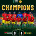 Football : le Syli National U20 sacré champion de la zone UFOA-A et qualifié pour la CAN 2027
